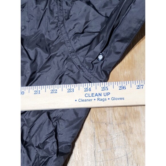 Eastbay Pullover Jacket Windbreaker Men Size XL Black Long Sleeve Zip Side @E7 - Picture 5 of 10